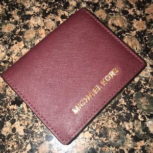 Michael Kors Maroon Wallet